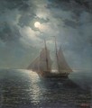 A moonlit sail - Ivan Konstantinovich Aivazovsky