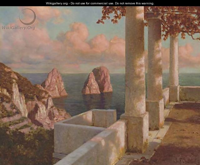The Faraglioni Rocks, Capri - Ivan Fedorovich Choultse