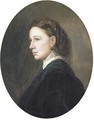 Portrait of a lady thought to be Pauline Viardot - Ivan Nikolaevich Kramskoy