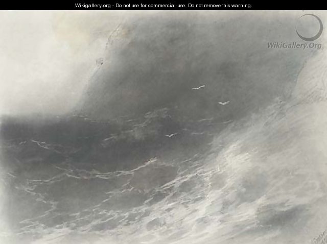 Storm at sea - Ivan Konstantinovich Aivazovsky