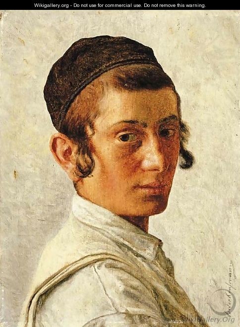 Portrait of a Young Boy - Isidor Kaufmann
