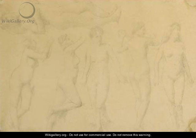 Study of nudes - Ignace Henri Jean Fantin-Latour