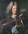 Portrait of Louis Antoine de Pardaillan de Gondrin, duc d'Antin (1665-1736), half-length, in armour - Hyacinthe Rigaud
