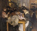 Atelier costume naaisters - Isaac Israels