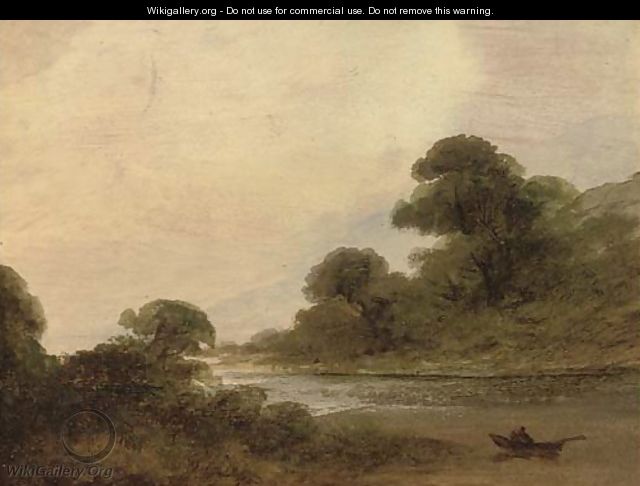River landscapes, sketches - Irish School