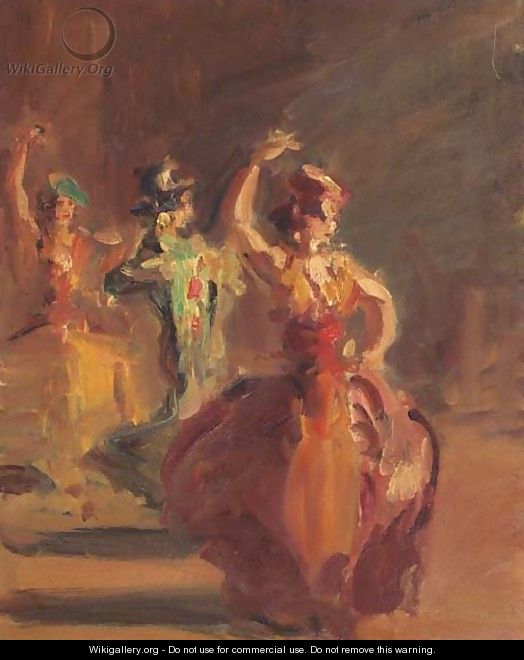 Spaansche danseressen - Isaac Israels