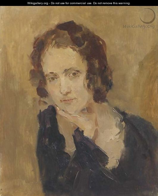 Portrait of Laura Asselin - Isaac Israels