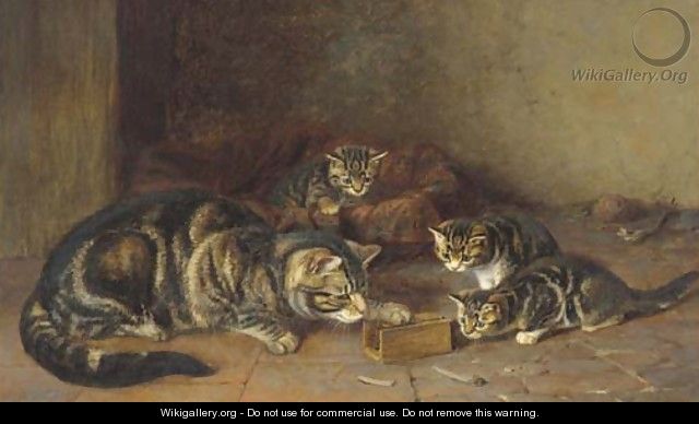 A captured audience - Horatio Henry Couldery