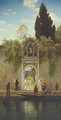L'Arrivo del fruitivendolo in convento AAasAA  Venezia - Hermann David Salomon Corrodi
