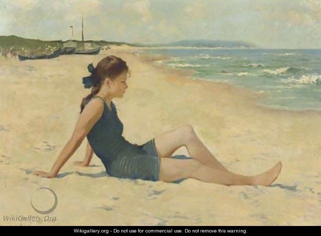 Looking out to sea - Hermann Seeger
