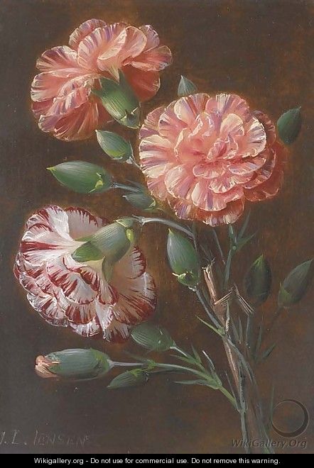 Carnations - Johan Laurentz Jensen