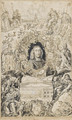 An allegory with the portrait of Johann Ernst von Thun, Prince Archbishop of Salzburg - Johann Friedrich I Pereth