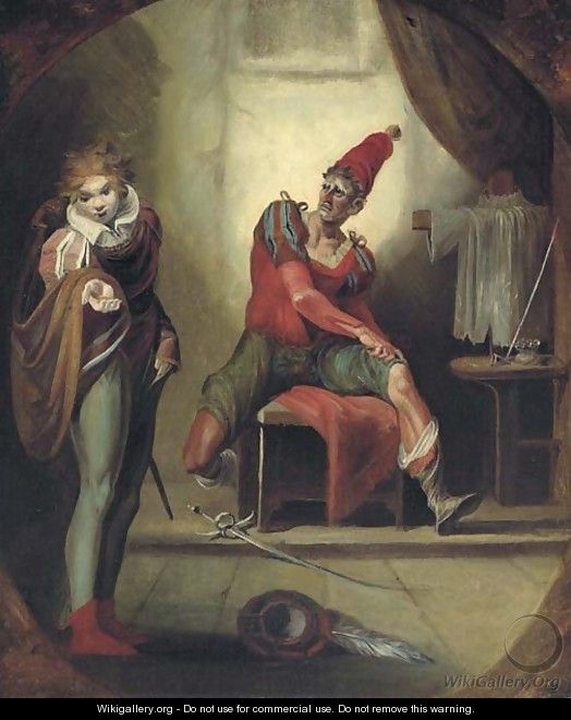 Every Man in his Humour, act I scene v, 1791 - Johann Henry Fuseli
