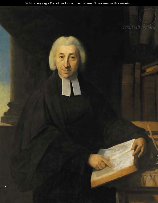Portrait of the Reverend Thomas Horne, Rector of St. Katherine