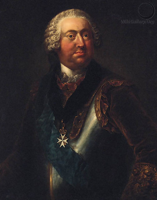 Portrait of Moritz Carl Graf zu Lyynar - Johann Niklaus Grooth