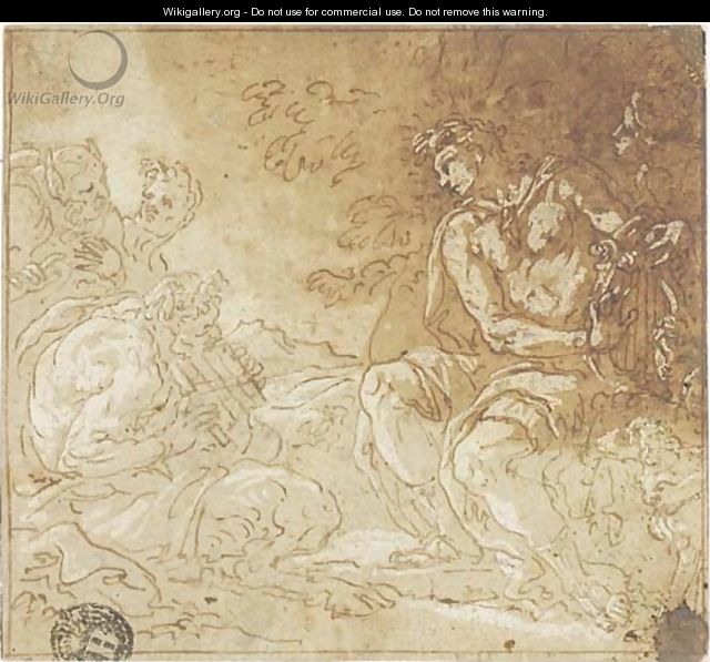 Apollo and Marsyas - Johann Karl Loth