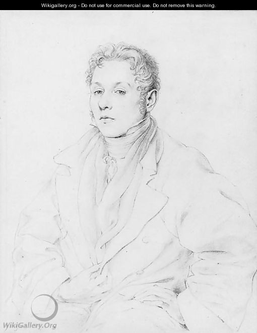 Presumed portrait of Jean Lafitte - Jean-Marie-Raphael-Leopold Massard