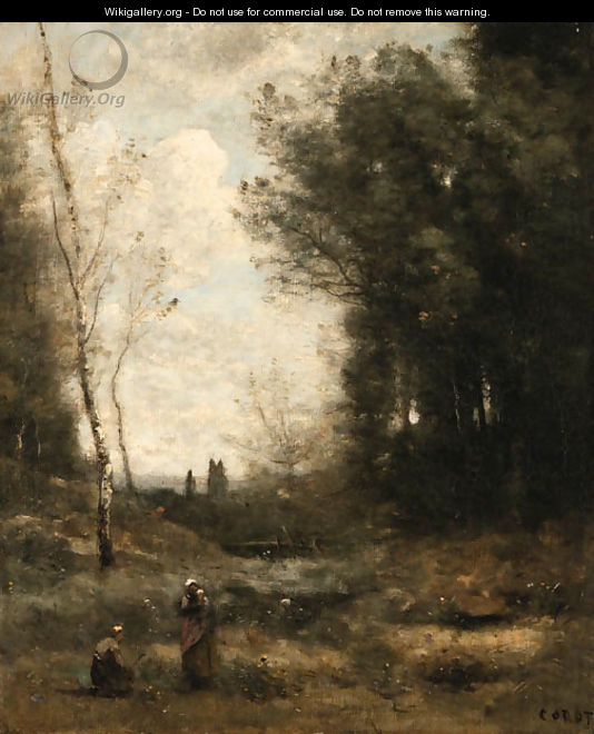 Le Vallon - Jean-Baptiste-Camille Corot