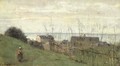 Le Treport, maison dominant la mer - Jean-Baptiste-Camille Corot