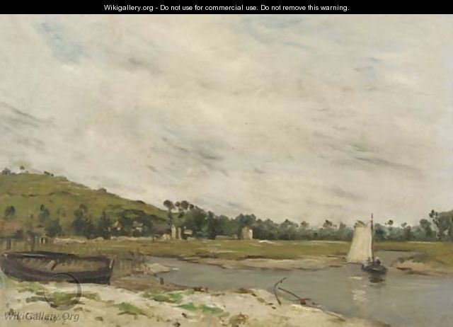 Paysage en environs de Moret-sur-Loing - Jean Baptiste Antoine Guillemet