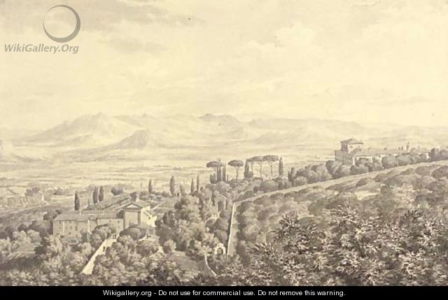 View of Frascati, 1780 - Jean Grandjean