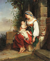Mother and child - Jean Augustin Franquelin