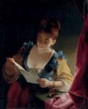 A young lady reading - Jean Raoux