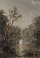 The Waterfall - Jasper Francis Cropsey
