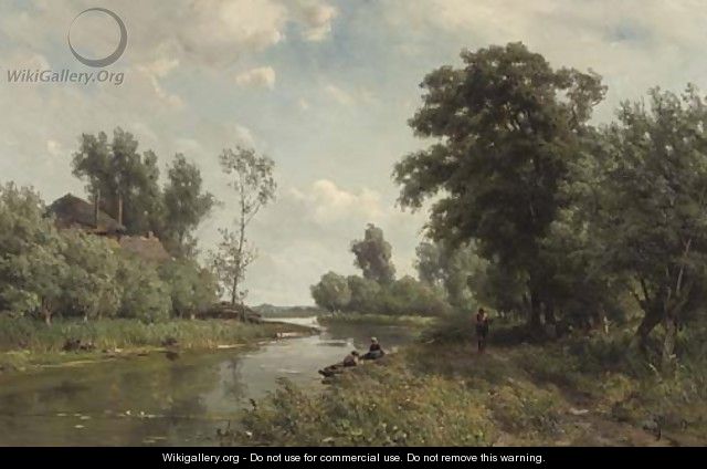 Along the river Vlist - Jan Willem Van Borselen