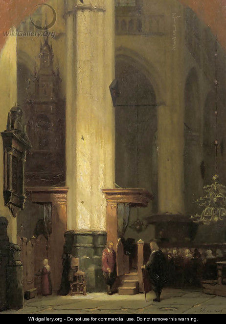 The commence of the service - Jan Jacob Schenkel