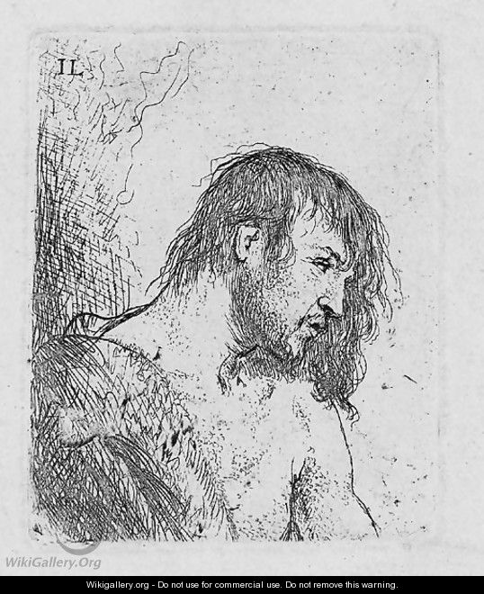 Bust of a naked Man - Jan Lievens