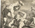 Cain killing Abel, after C. van Haarlem - Jan Muller