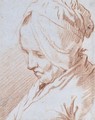 Portrait of an old lady - Jan-Anton Garemyn