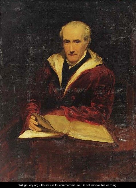 Portrait of a gentleman - James Northcote, R.A.