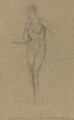 Nude Standing - James Abbott McNeill Whistler