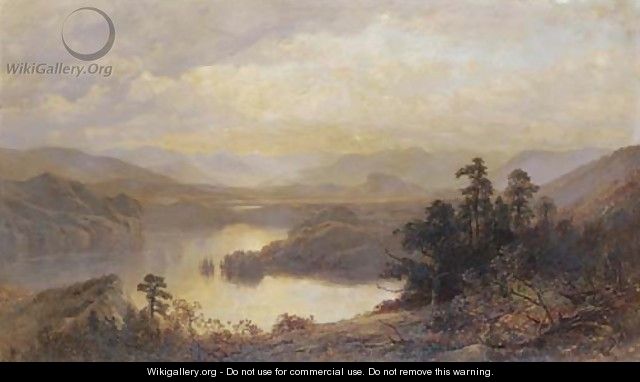 Lake Placid and the Adirondack Mountains from Whiteface 2 - James David Smillie