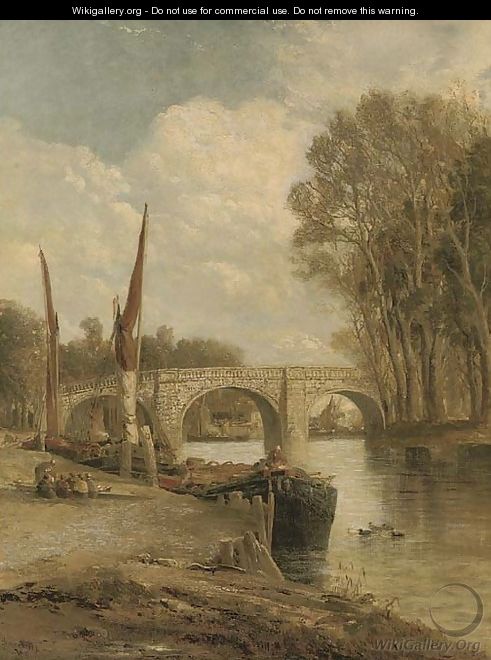 Kew Bridge, on the Thames - James Webb