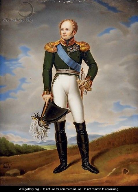 Tsar Alexander I of Russia (1777-1829) - Russian And German School