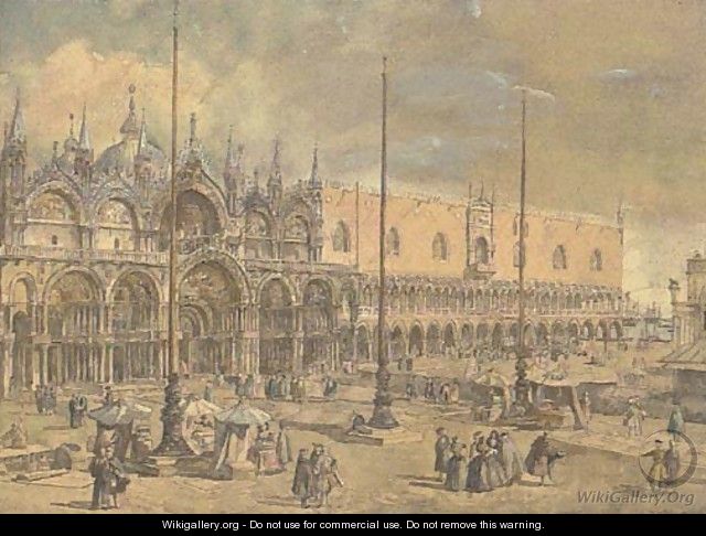 Piazza San Marco, Venice - Samuel Colman