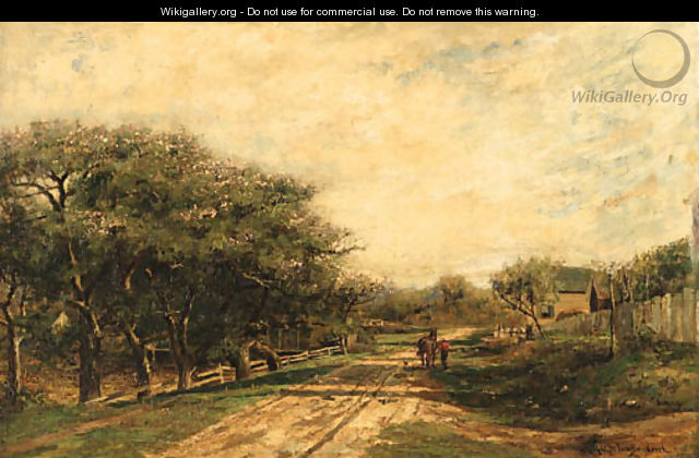 A Country Lane - Robert Ward Van Boskerck