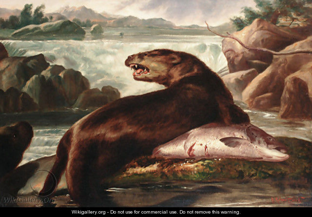 Otter and Salmon - A. Roland Knight