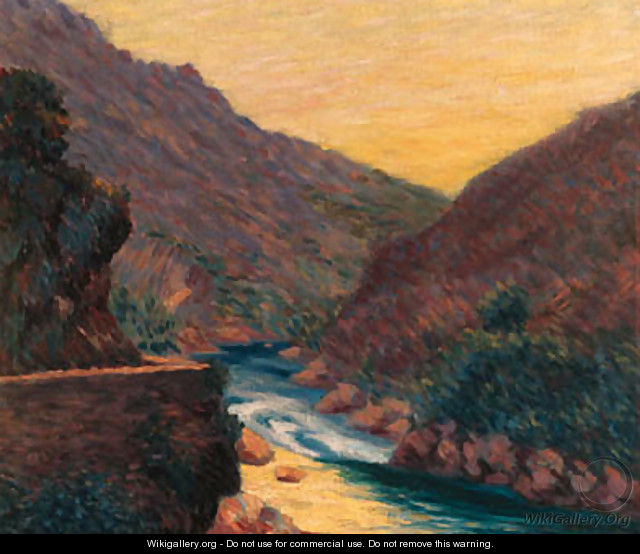 Valley Landscape near Cassis - Roderic O
