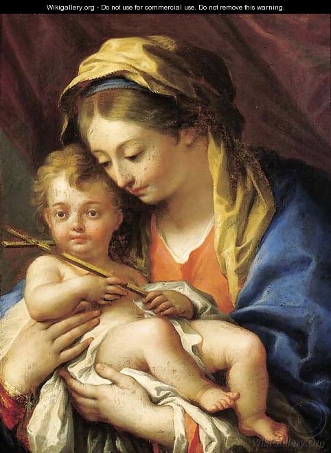 The Madonna and Child 2 - Roman School