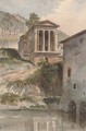 The Temple of Clitumnus, Umbria - Harriet Cheney
