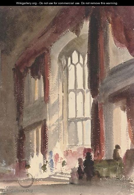 The Great Hall at Fawsley, Northamptonshire - Harriet Cheney