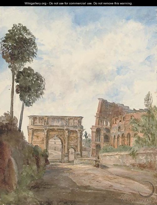 The Arch of Constantine, Rome - Harriet Cheney