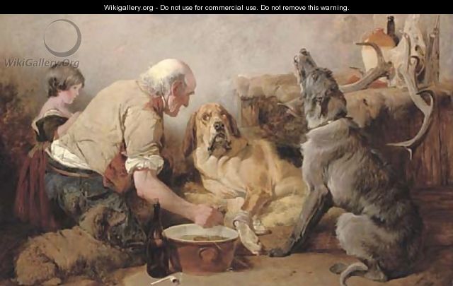 The Wounded Hound - Richard Ansdell
