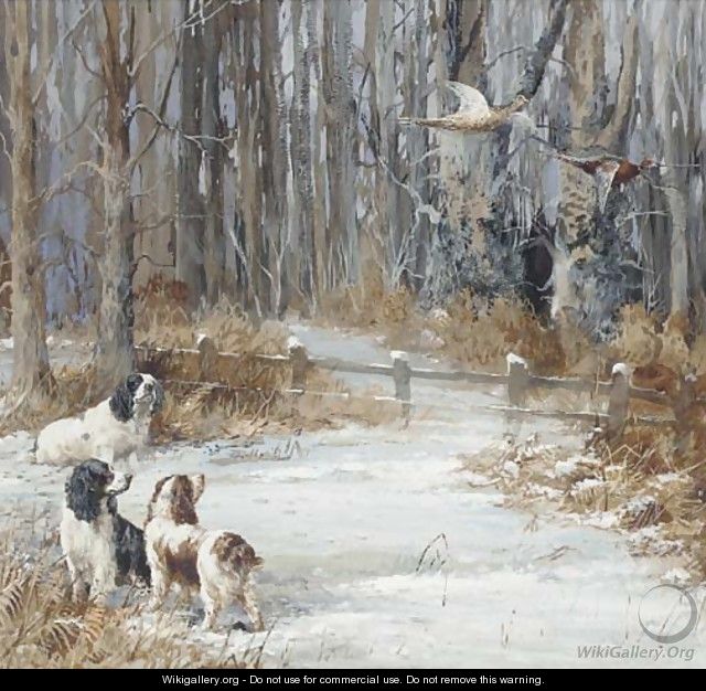 Sandringham Susan and two other spaniels of George V - Binks, R. Ward