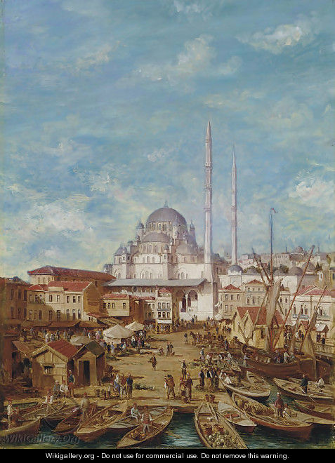 Yeni Cami, Constantinople - Robert Charles Gustave Laurens Mols