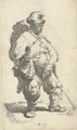A Man making Water - Rembrandt Van Rijn